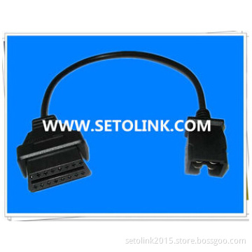 MINI 4 PIN TO OBDII 16 PIN FEMALE ADAPTER TEST CABLE